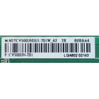 KIT DE TARJETAS PARA TV WESTINGHOUSE / NUMERO DE PARTE MAIN W20108-SY / TT307C3 V2 / TL2005026A / 303100110205V02302 / NUMERO DE PARTE T-CON N2TCV500UHDU1-T01W_A2 / CV500UH-T01 / PANEL T500-T-DLEDAF / MODELO WD50FB1200